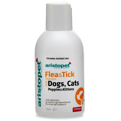 Aristopet Flea & Tick Shampoo 125ml-Dog Wormer & Flea-Ascot Saddlery