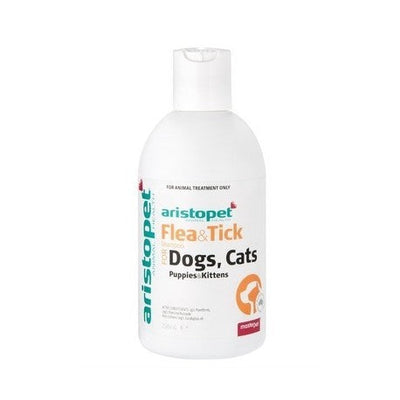 Aristopet Flea & Tick Shampoo 250ml-Dog Wormer & Flea-Ascot Saddlery