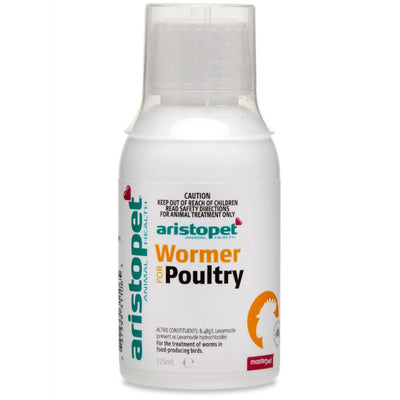 Aristopet Poultry Wormer 125ml-Poultry-Ascot Saddlery