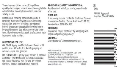 Aristopet Stop Chew 125ml-Dog Potions & Lotions-Ascot Saddlery