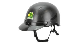 Aussie Rider Helmet Black-RIDER: Helmets-Ascot Saddlery
