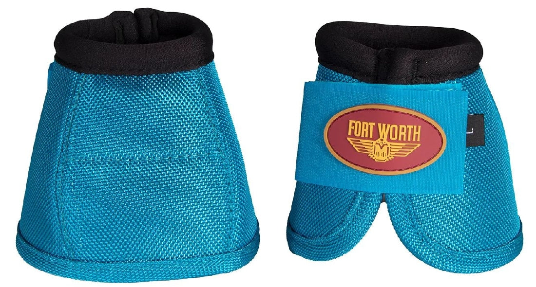 Turquoise top bell boots