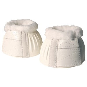 Bell Boots Fleece White-HORSE: Horse Boots-Ascot Saddlery