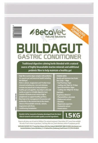 Betavet Buildagut 1.5kg-STABLE: Supplements-Ascot Saddlery