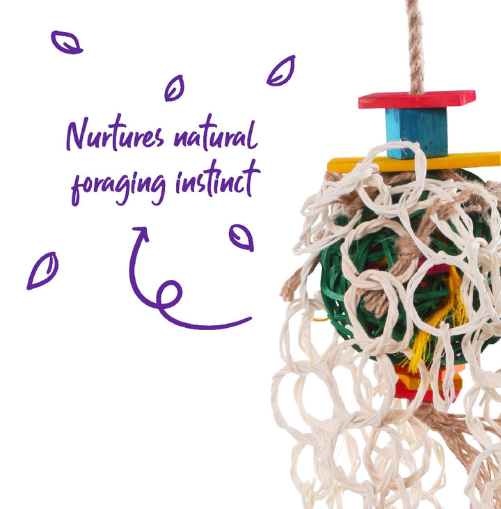 Bird Munch & Crunch Large-Bird Toys-Ascot Saddlery