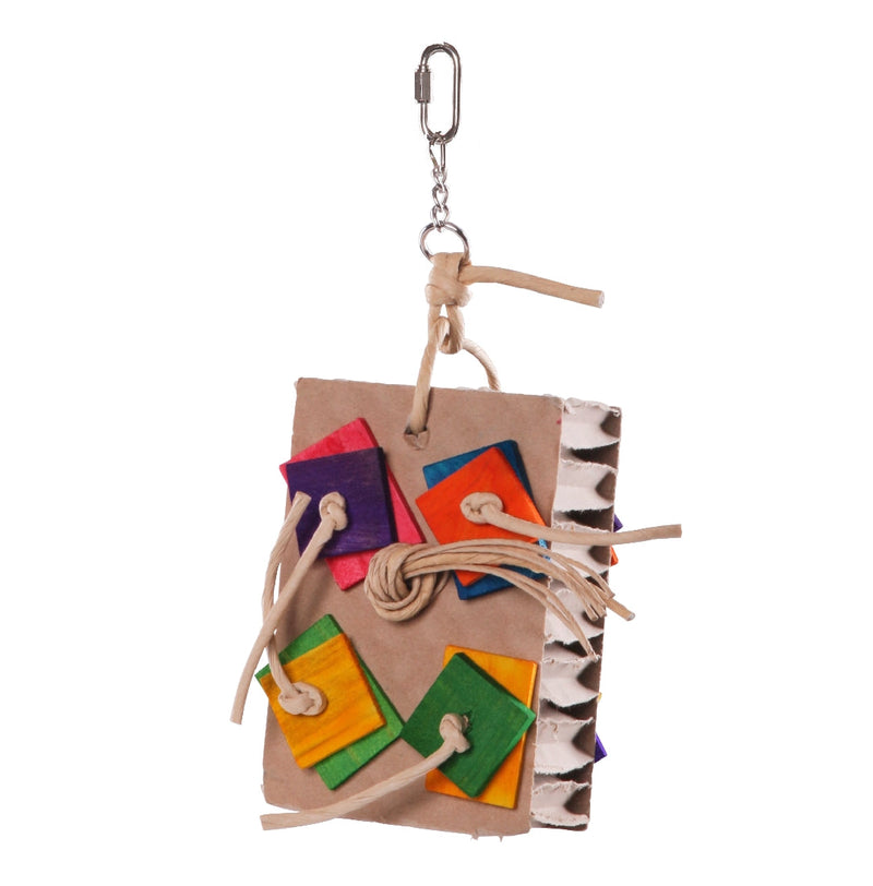 Bird Toy Cardboard Activity Board Medium-Bird Toys-Ascot Saddlery
