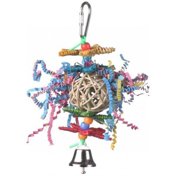 Bird Toy Crinkle Crinkle Little Star Small-Bird Toys-Ascot Saddlery