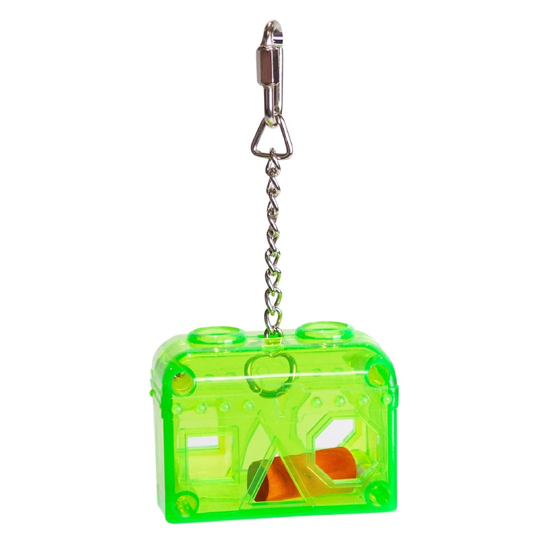 Bird Toy Kazoo Acrylic Puzzle Box-Bird Toys-Ascot Saddlery