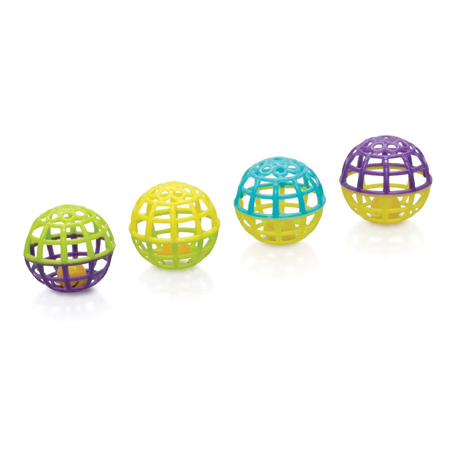 Bird Toy Roller Balls 4 Pack-Bird Toys-Ascot Saddlery