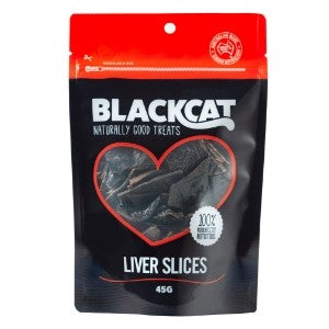 Blackcat Cat Treat Liver Slices 45gm-Cat Food & Treats-Ascot Saddlery