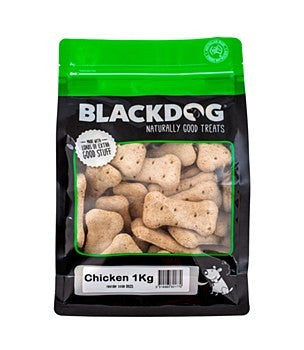 Blackdog Biscuits Chicken 1kg-Dog Treats-Ascot Saddlery