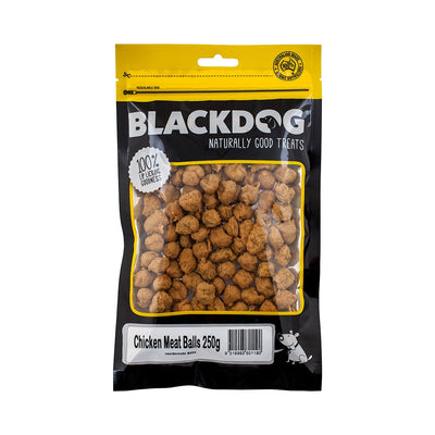 Blackdog Chicken Meat Balls 250gm-Dog Treats-Ascot Saddlery