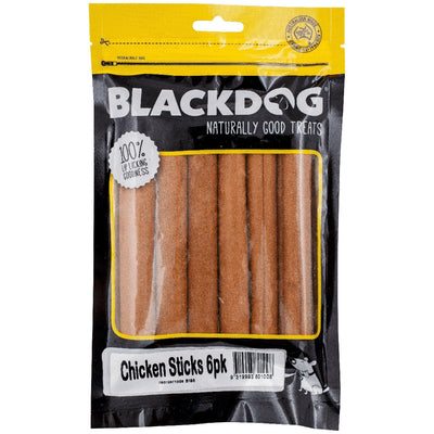 Blackdog Chicken Sticks 6 Pack-Dog Treats-Ascot Saddlery