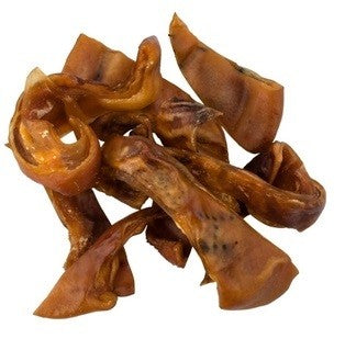 Blackdog Pigs Ear Strips 70gm-Dog Treats-Ascot Saddlery