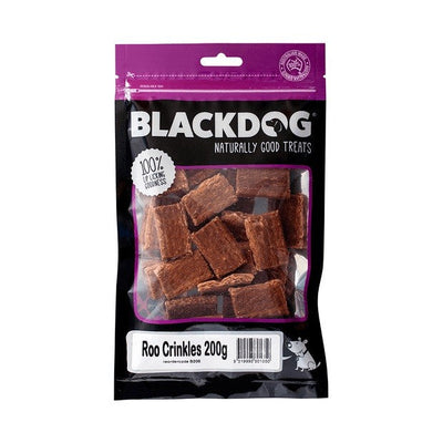 Blackdog Roo Crinkles 200gm-Dog Treats-Ascot Saddlery