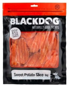 Blackdog Sweet Potato Slice 1kg-Dog Treats-Ascot Saddlery