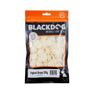Blackdog Yoghurt Drops 250gm-Dog Treats-Ascot Saddlery