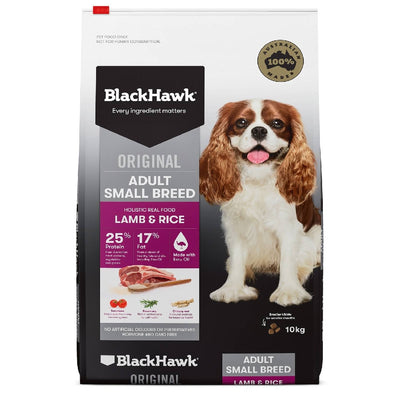 Blackhawk Dog Adult Lamb & Rice Small Breed 10kg-Dog Food-Ascot Saddlery