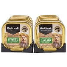 Blackhawk Dog Wet Grainfree Chicken 100gm Box Of 9-Dog Food-Ascot Saddlery