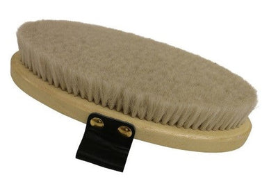 Body Brush Huntington Goat Hair-STABLE: Grooming-Ascot Saddlery