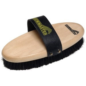 Body Brush Showmaster Horsehair-STABLE: Grooming-Ascot Saddlery