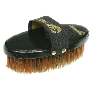 Body Brush Showmaster Long Bristle Large-STABLE: Grooming-Ascot Saddlery