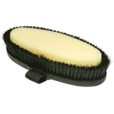 Body Brush With Sponge Gg-STABLE: Grooming-Ascot Saddlery