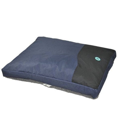 Bono Dog Bed Staydry Futon Winter Blue-Dog Bedding-Ascot Saddlery