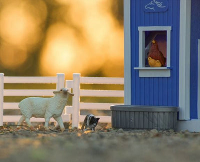 Breyer Farms Home At The Barn Playset-RIDER: Giftware-Ascot Saddlery