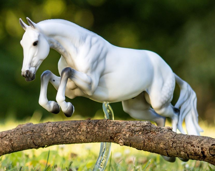 Breyer Traditional Get Rowdy Dutch Warmblood-RIDER: Giftware-Ascot Saddlery