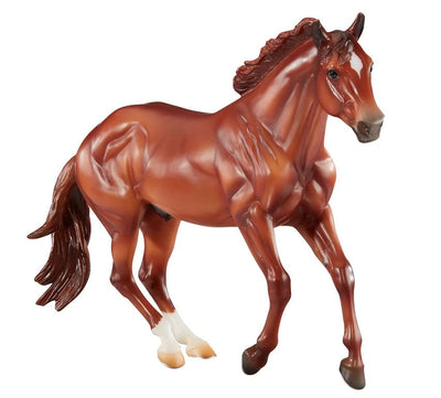 Breyer Traditional Sir Rugger Chex Checkers-RIDER: Giftware-Ascot Saddlery