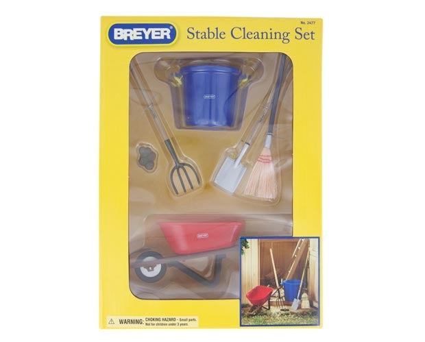Breyer Traditional Stable Clean Set-RIDER: Giftware-Ascot Saddlery