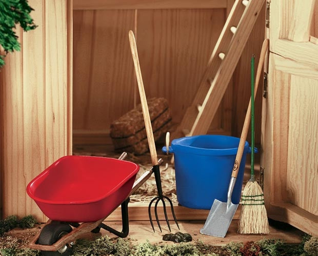 Breyer Traditional Stable Clean Set-RIDER: Giftware-Ascot Saddlery