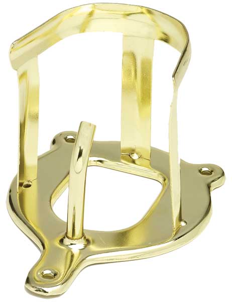 Bridle Bracket Brass Plated-STABLE: Stable Equipment-Ascot Saddlery