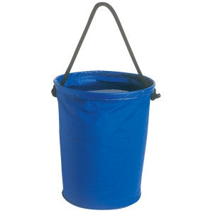 Bucket Collapsible Blue-STABLE: Feed Bins & Hay Bags-Ascot Saddlery