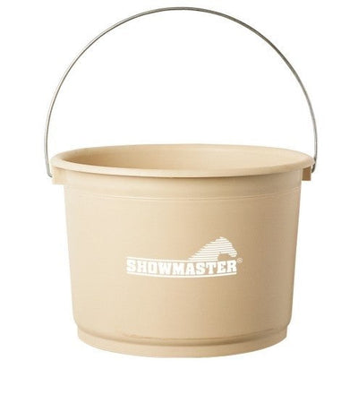 Bucket Handi Plastic Showmaster 16lit-STABLE: Feed Bins & Hay Bags-Ascot Saddlery