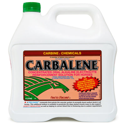 Carbine Carbalene 4litre-STABLE: Supplements-Ascot Saddlery