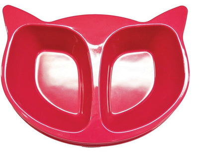 Cat Bowl Face Scream Loud Pink-Cat Accessories-Ascot Saddlery
