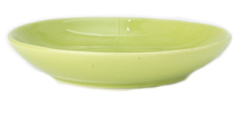 Cat Bowl Silly Kitty Saucer Lime Green-Cat Accessories-Ascot Saddlery