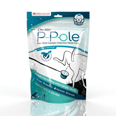Check Up P Pole Urine Sample Collection Kit For Dogs-Dog Potions & Lotions-Ascot Saddlery