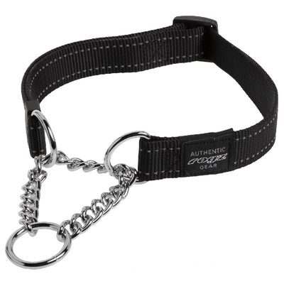Choker Rogz Utility Black-Dog Collars & Leads-Ascot Saddlery