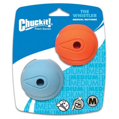 Chuckit Chuckballs Whistle Medium-Dog Toys-Ascot Saddlery