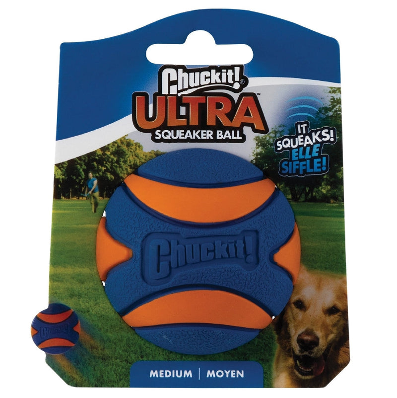 Chuckit Dog Toy Squeak Medium Pk-Dog Toys-Ascot Saddlery