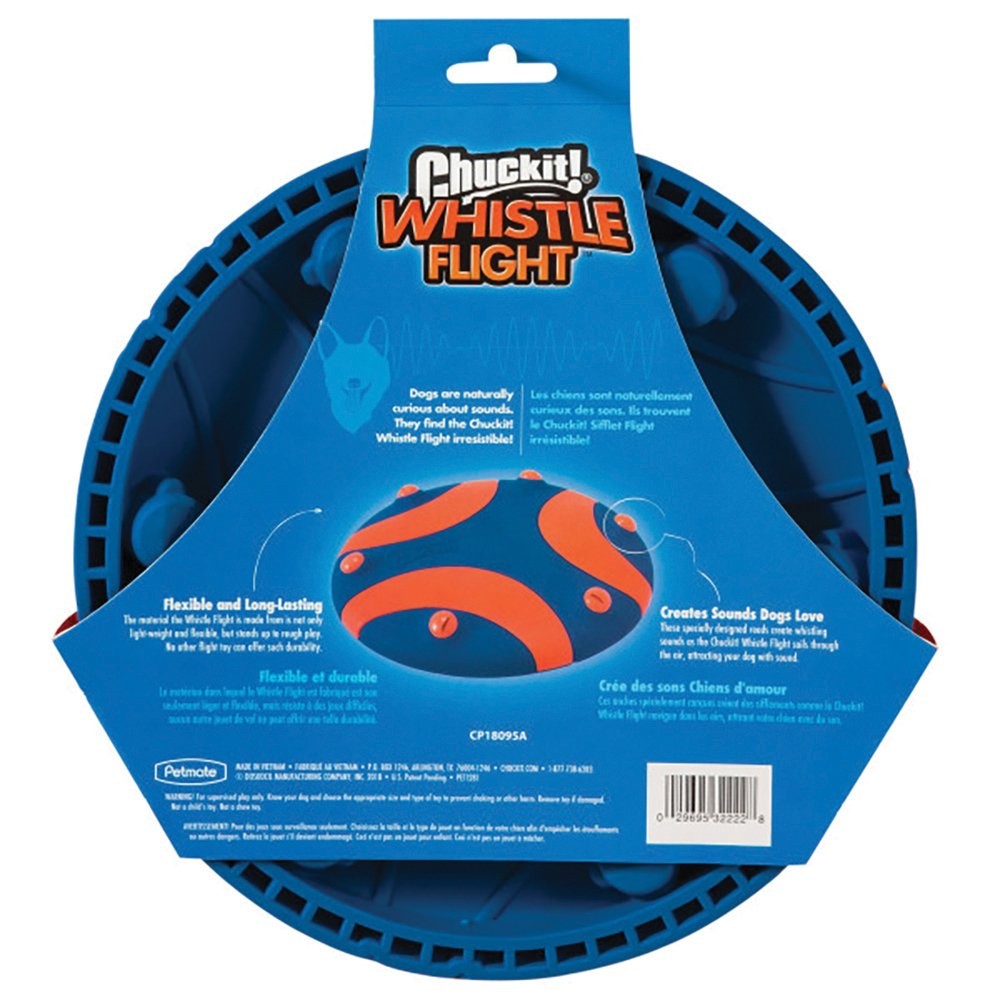 Chuckit Dog Toy Whistle Flight 28cm-Dog Toys-Ascot Saddlery