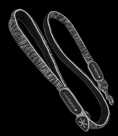 Coralpina Powermix Dog Leash Dark Melange-Dog Collars & Leads-Ascot Saddlery