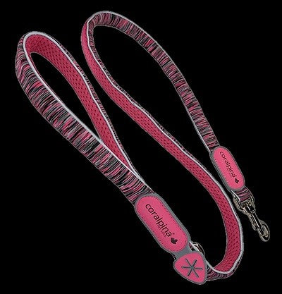 Coralpina Powermix Dog Leash Pink Melange-Dog Collars & Leads-Ascot Saddlery