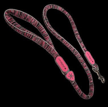Coralpina Powermix Dog Leash Pink Melange-Dog Collars & Leads-Ascot Saddlery
