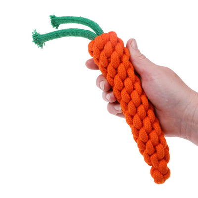 Country Tails Dog Toy Carrot-Dog Toys-Ascot Saddlery