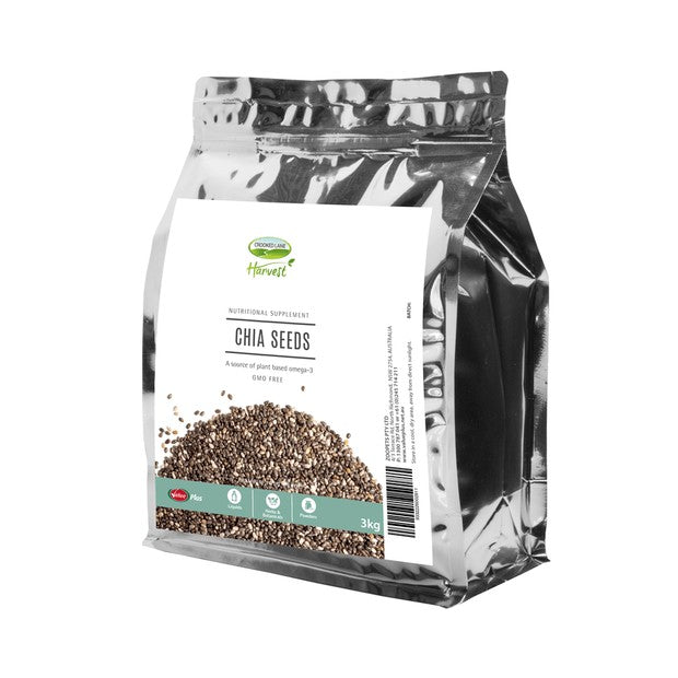 Crooked Lane Chia Seeds 1kg-STABLE: Supplements-Ascot Saddlery