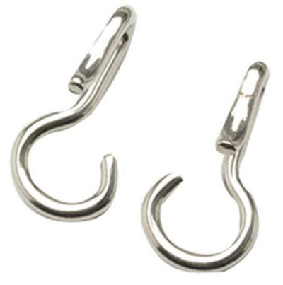 Curb Chain Hooks Stainless Steel-HORSE: Bits-Ascot Saddlery